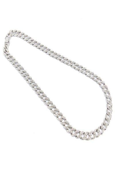 iced out bling rhinestone crystal finish miami cuban link chain men039s hip hop necklace jewelry 20 24 30 36 inch6258463, Silver
iced out bling rhinestone crystal finish miami cuban link chain men039s hip hop necklace jewelry 20 24 30 36 inch6258463, Silver