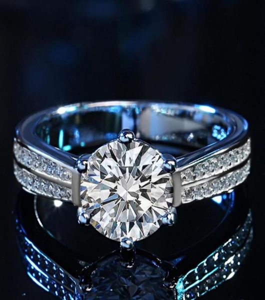 cluster rings classic wedding moissanite ring 925 sterling silver excellent cut 2 d color diamond test past mussanite for lady6894330, Golden;silver
cluster rings classic wedding moissanite ring 925 sterling silver excellent cut 2 d color diamond test past mussanite for lady6894330, Golden;silver