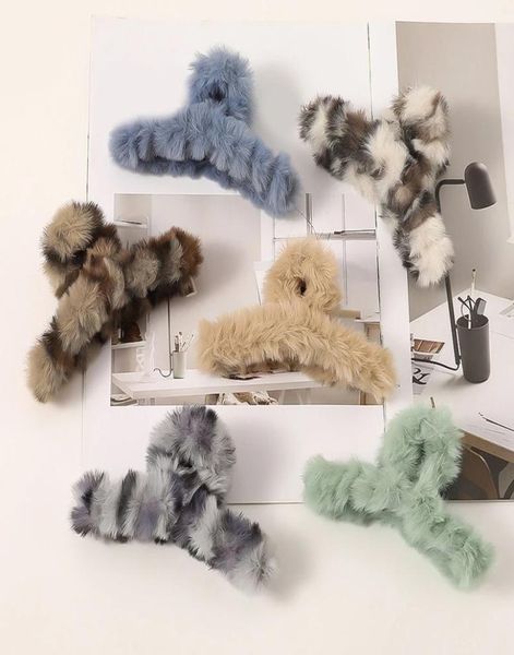 new hair clips claw retro decorative hair clip winter plush grab clip for women girls elegant hairpins hair clips accessories9789812, Golden;silver
new hair clips claw retro decorative hair clip winter plush grab clip for women girls elegant hairpins hair clips accessories9789812, Golden;silver