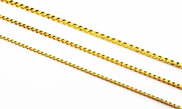 2243mm width goldcolor stainless steel box chain necklace for man and women fashion stainless steel women039s necklace jewe4264086, Silver
2243mm width goldcolor stainless steel box chain necklace for man and women fashion stainless steel women039s necklace jewe4264086, Silver