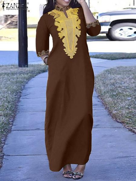 dresses oversized women kaftan dress zanzea summer 3/4 sleeve holiday dating party vestidos printed maxi long casual loose robes longue, Black;gray
dresses oversized women kaftan dress zanzea summer 3/4 sleeve holiday dating party vestidos printed maxi long casual loose robes longue, Black;gray