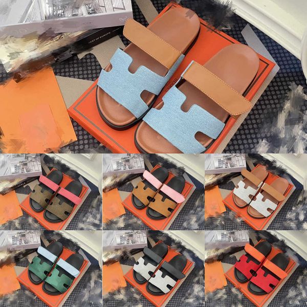 2023 chypre slipper designer flats h sandals summer leather women mens shoes comfort lazy moccasins beach l hook&loop strap stirrup flip flo, Black
2023 chypre slipper designer flats h sandals summer leather women mens shoes comfort lazy moccasins beach l hook&loop strap stirrup flip flo, Black