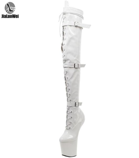 jialuowei high leg boots lace up extreme high heel fetish heelless horse stallion hoof sole over knee boots crotch high boots y2004809816, Black
jialuowei high leg boots lace up extreme high heel fetish heelless horse stallion hoof sole over knee boots crotch high boots y2004809816, Black