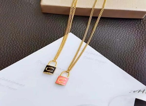 luxury brand designer pendants necklaces never fading 18k gold plated stainless steel pink cletter choker pendant necklace chain 5561497, Silver
luxury brand designer pendants necklaces never fading 18k gold plated stainless steel pink cletter choker pendant necklace chain 5561497, Silver