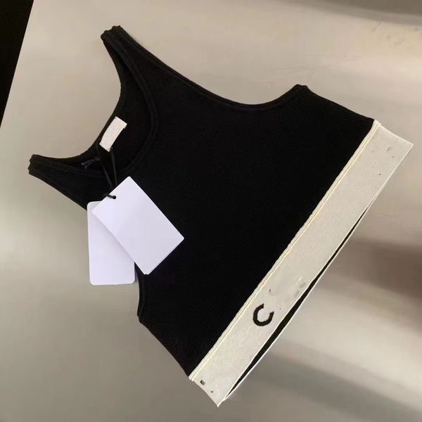 2023tshirts designer women luxury women knits regular tank yoga vests fashion striped embroidery knitted knitted vest breathables cotton s, White
2023tshirts designer women luxury women knits regular tank yoga vests fashion striped embroidery knitted knitted vest breathables cotton s, White