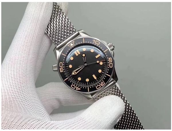 watch 42mm men watches automatic movement mechanical montre de luxe limited james bond wristwatches, Slivery;brown
watch 42mm men watches automatic movement mechanical montre de luxe limited james bond wristwatches, Slivery;brown