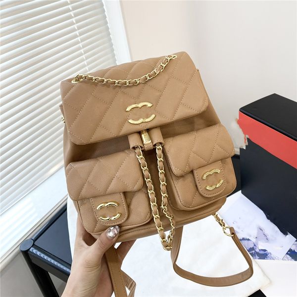 fashion backpack 2023 channel retro decoration leather alphabet men's and women's outdoor sports travel leisure bag 02-07
fashion backpack 2023 channel retro decoration leather alphabet men's and women's outdoor sports travel leisure bag 02-07