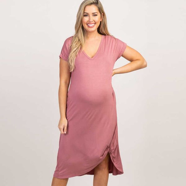 maternity dresses 2022 solid short sleeve v-neck fashion long pregnant women's dress g220602, White
maternity dresses 2022 solid short sleeve v-neck fashion long pregnant women's dress g220602, White