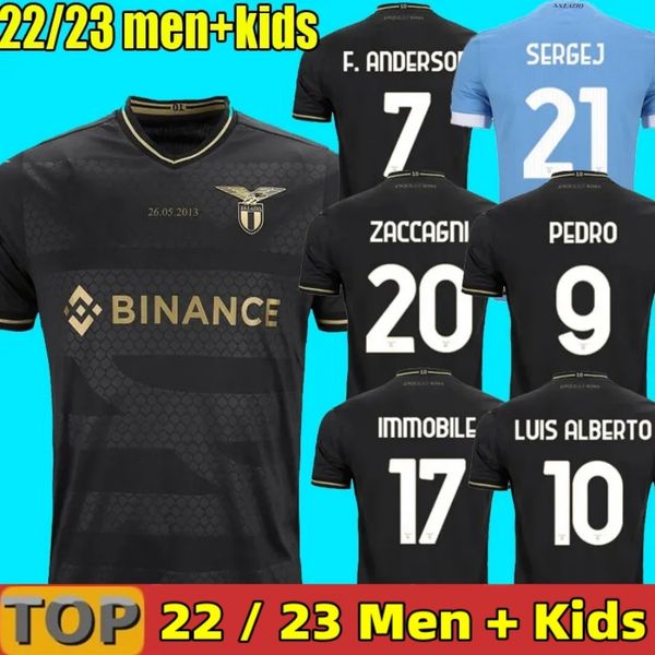 2023 lazio immobile soccer jerseys maglie 22 23 immobile luis bastos sergej badelj lucas j.correa zaccagni marusic men kids kit football shi, Black;yellow
2023 lazio immobile soccer jerseys maglie 22 23 immobile luis bastos sergej badelj lucas j.correa zaccagni marusic men kids kit football shi, Black;yellow
