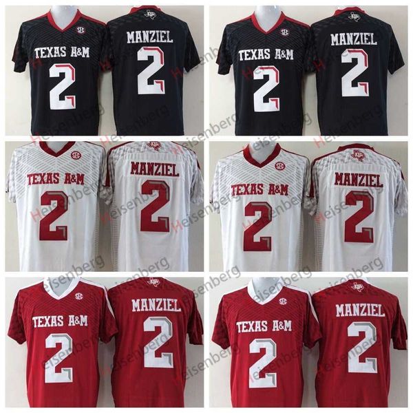 ncaa college texas am aggies football 2 johnny manziel jersey men kids man youth red black white team color embroidery and sewing for sport, Black;red
ncaa college texas am aggies football 2 johnny manziel jersey men kids man youth red black white team color embroidery and sewing for sport, Black;red