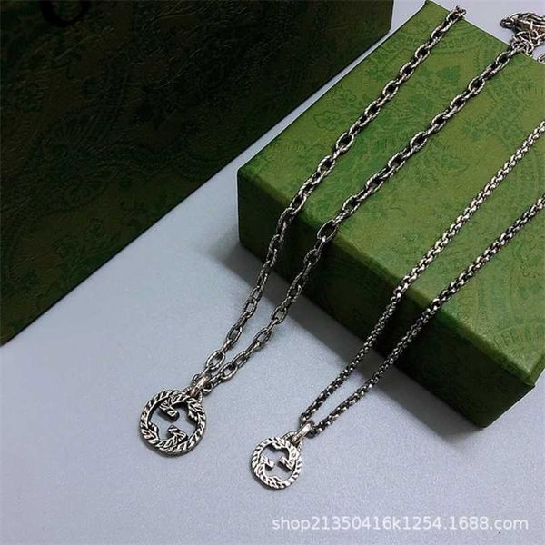50% off designer jewelry bracelet necklace ring carved pattern hemp rope 925 interlocking pendant couple sweater chain tide, Silver
50% off designer jewelry bracelet necklace ring carved pattern hemp rope 925 interlocking pendant couple sweater chain tide, Silver