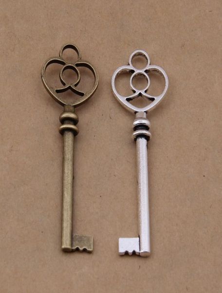 50pcslot charms for jewelry making findings handmade diy craft antique bronze color big key pendant5092414, Bronze;silver
50pcslot charms for jewelry making findings handmade diy craft antique bronze color big key pendant5092414, Bronze;silver