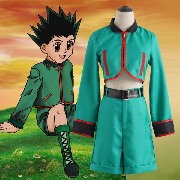 anime costumes anime hunter x hunter gon ss cosplay come sets green outfits full suit halloween carnival party uniform comes z0602, Black
anime costumes anime hunter x hunter gon ss cosplay come sets green outfits full suit halloween carnival party uniform comes z0602, Black
