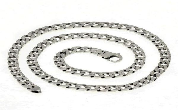 100 solid s925 sterling silver miami cuban chains necklace for mens womens fine jewelry lock 7mm 50 55 60cm tank clasp chain x0509856192
100 solid s925 sterling silver miami cuban chains necklace for mens womens fine jewelry lock 7mm 50 55 60cm tank clasp chain x0509856192