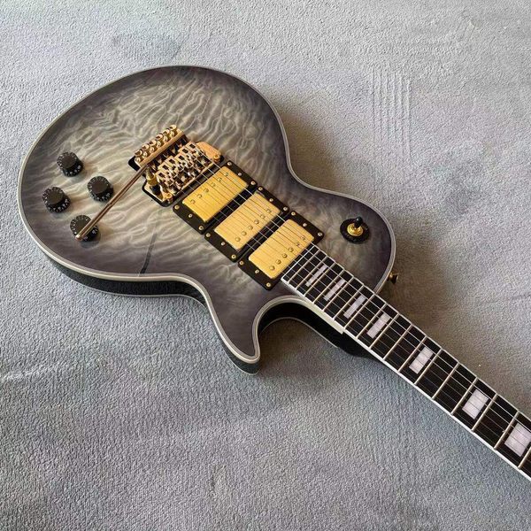custom electric guitar with floyd climbing bridge and handmade ebony fingerboard 6 cut mahogany body gitaar456
custom electric guitar with floyd climbing bridge and handmade ebony fingerboard 6 cut mahogany body gitaar456