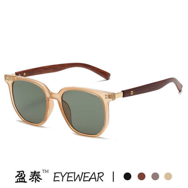 fashion sunglasses luxury outdoor designer summer new korean version brown women's wood grain leg box round face glasses fashionable su, White;black
fashion sunglasses luxury outdoor designer summer new korean version brown women's wood grain leg box round face glasses fashionable su, White;black