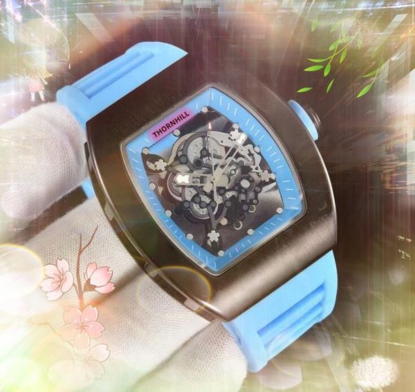 luxury popular mens three stiches watches 43mm quartz battery time clock hollow transparent skeleton dial rubber band super bright dress wri, Slivery;brown
luxury popular mens three stiches watches 43mm quartz battery time clock hollow transparent skeleton dial rubber band super bright dress wri, Slivery;brown