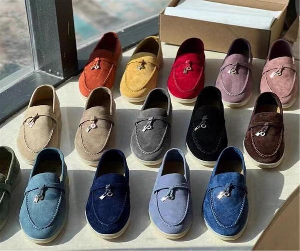lp suede flat shoes woman slip on women loafers metal lock decorate round toe flat mules casual shoes summer ladies shoes3826483, Black
lp suede flat shoes woman slip on women loafers metal lock decorate round toe flat mules casual shoes summer ladies shoes3826483, Black