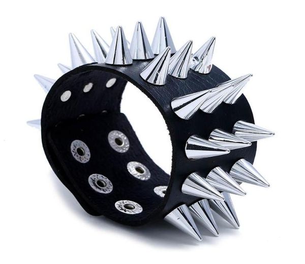 charm bracelets unique pointed threerow spike shoes rivet wide bracelet leather punk rock gothic men039s jewelry6836765, Golden;silver
charm bracelets unique pointed threerow spike shoes rivet wide bracelet leather punk rock gothic men039s jewelry6836765, Golden;silver