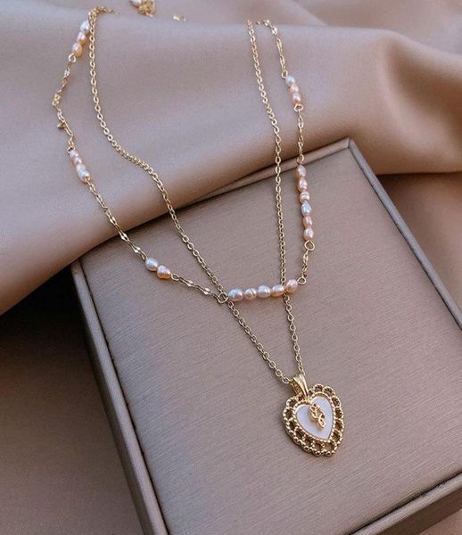 chains 2 pcs necklace for women love heart pendant neck jewelry beaded choker thin alloy chain gift girls lb9838836, Silver
chains 2 pcs necklace for women love heart pendant neck jewelry beaded choker thin alloy chain gift girls lb9838836, Silver