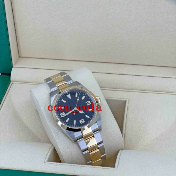 new watch strap luxury wristwatch 36mm ref# 124273 two tone movement 904l cal 2836 automatic mens bracelet waterproof men's watches, Slivery;golden 
new watch strap luxury wristwatch 36mm ref# 124273 two tone movement 904l cal 2836 automatic mens bracelet waterproof men's watches, Slivery;golden