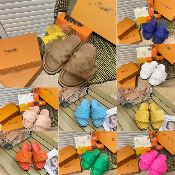 2023 woman slipper pool pillow comfort platform noir vert bleu clair jaune designer luxurious sandles mule slides platforms sandal for real, Black
2023 woman slipper pool pillow comfort platform noir vert bleu clair jaune designer luxurious sandles mule slides platforms sandal for real, Black