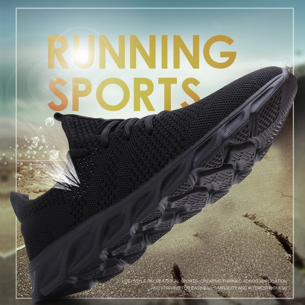 mens running shoes mesh breathable sneakerss llight sneakers male casual jogging men sport shoes zapatillas de hombre, Black
mens running shoes mesh breathable sneakerss llight sneakers male casual jogging men sport shoes zapatillas de hombre, Black