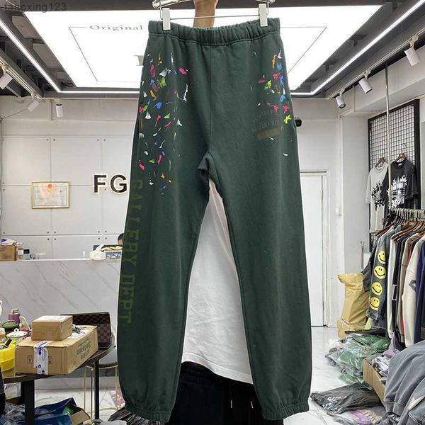designer clothing fashion pant galleryes depts autumnwinter trend brand speckled ink graffiti letter printing loose velvet pants sports swea, Black
designer clothing fashion pant galleryes depts autumnwinter trend brand speckled ink graffiti letter printing loose velvet pants sports swea, Black