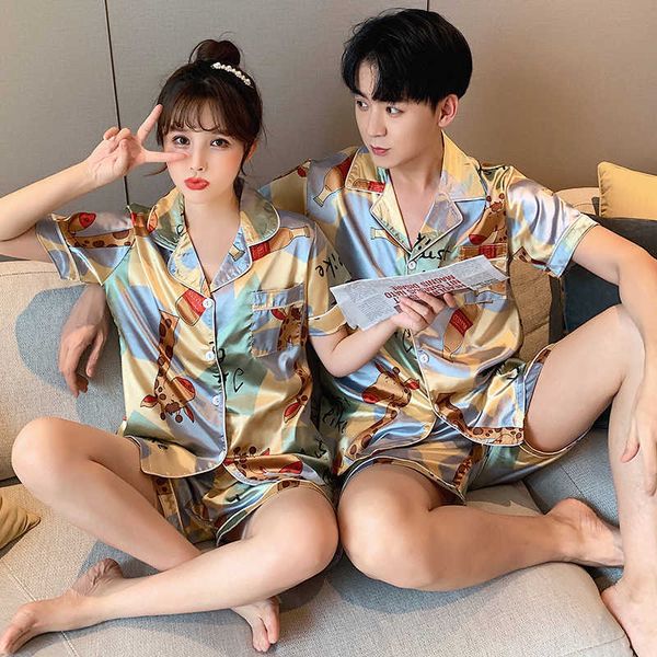 pyjamas 2023 lovers pajamas couple pajamas women summer ice silk short sleeve thin men plus size home service suit j230601, Red;black
pyjamas 2023 lovers pajamas couple pajamas women summer ice silk short sleeve thin men plus size home service suit j230601, Red;black