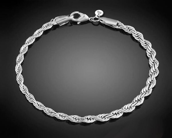 luxury 3mm 4mm 925 sterling silver bracelets 8 inch women ed rope chain wristband wrap bangle for men s fashion jewelry4581835, Black
luxury 3mm 4mm 925 sterling silver bracelets 8 inch women ed rope chain wristband wrap bangle for men s fashion jewelry4581835, Black