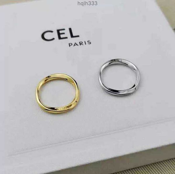 new designer band rings plain thin pair minimalist ins design fashionable tail irregular twist bague couple anello with boxn749, Silver
new designer band rings plain thin pair minimalist ins design fashionable tail irregular twist bague couple anello with boxn749, Silver