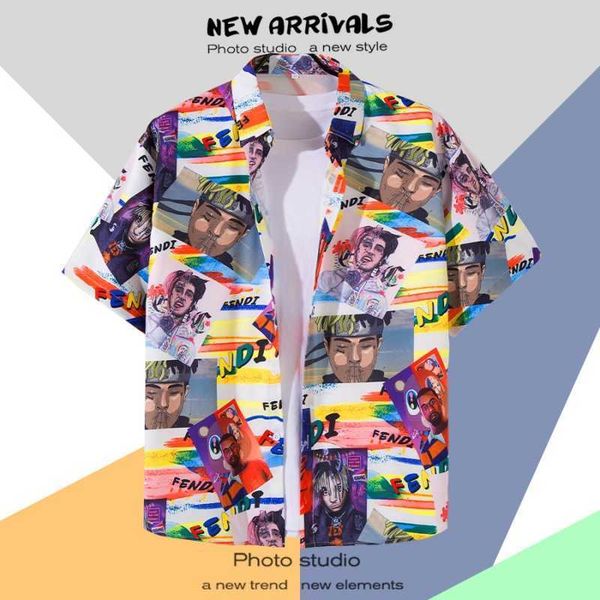 summer spring resort shirt for men custom printed graphic beach hawaiian short sleeve mens hawaiian shirt jbg, White;black
summer spring resort shirt for men custom printed graphic beach hawaiian short sleeve mens hawaiian shirt jbg, White;black