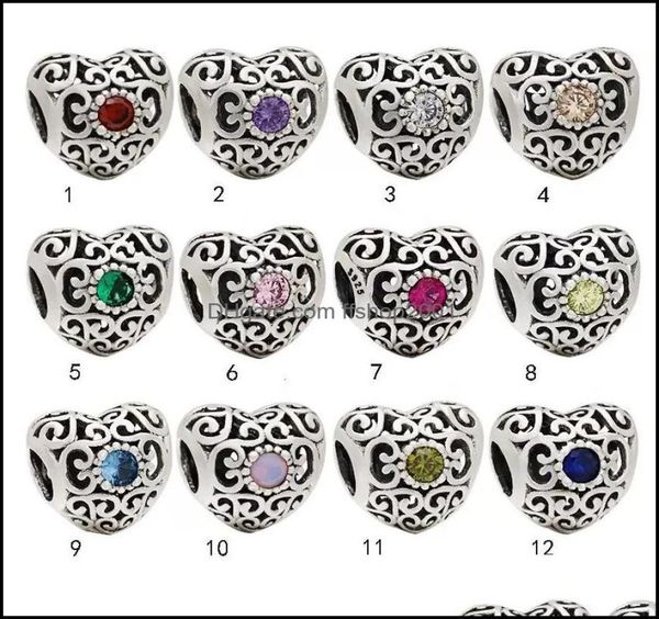 charms jewelry findings components 100 925 sterling sier hollow birthstone heart charm fit original european bracelet fashion w7460863, Bronze;silver
charms jewelry findings components 100 925 sterling sier hollow birthstone heart charm fit original european bracelet fashion w7460863, Bronze;silver