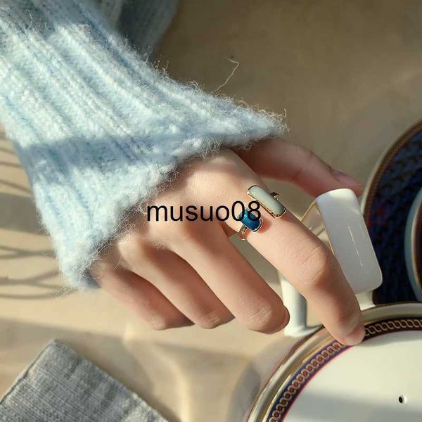 band rings french retro romantic matching enamel glaze blue color open rings for woman adjustable luxury finger ring new fashion jewelry j23, Silver
band rings french retro romantic matching enamel glaze blue color open rings for woman adjustable luxury finger ring new fashion jewelry j23, Silver