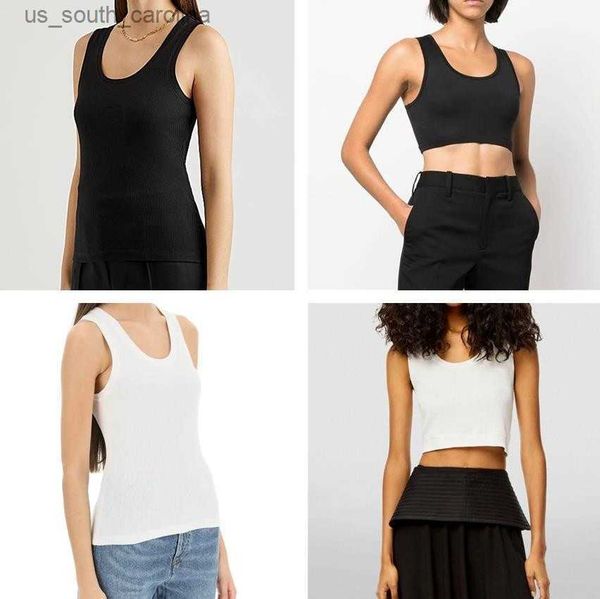 designer women's tanks camis anagram embroidered cotton-blend tank shorts cropped vintage fitness vest yoga tees tee shirt solid elast, White
designer women's tanks camis anagram embroidered cotton-blend tank shorts cropped vintage fitness vest yoga tees tee shirt solid elast, White