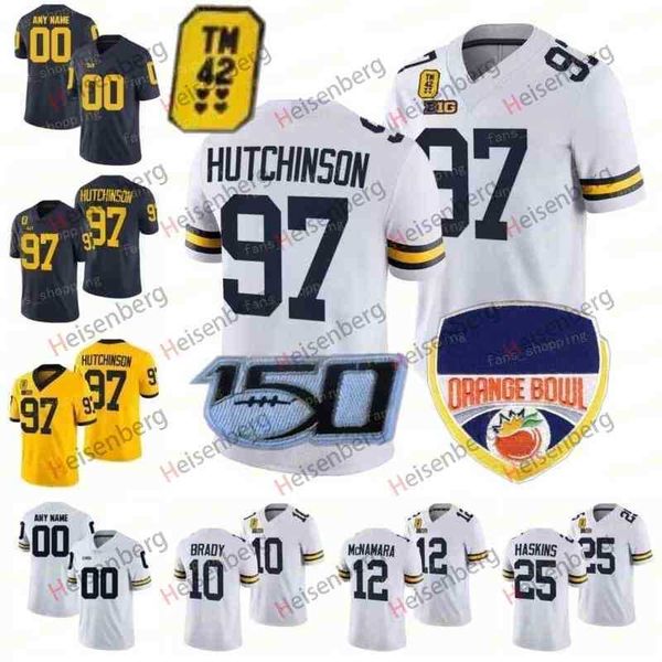 college orange bowl michigan wolverines football jersey ncaa college tom brady charles woodson hassan haskins mcnamara aidan hutchinson ojab, Black
college orange bowl michigan wolverines football jersey ncaa college tom brady charles woodson hassan haskins mcnamara aidan hutchinson ojab, Black