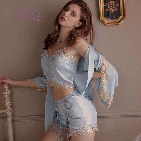 pyjamas bathrobe pajamas lace embroidery pleated sleep shorts solid color cardigan women's homewear dressing gowns silk robe j230601, Red;black
pyjamas bathrobe pajamas lace embroidery pleated sleep shorts solid color cardigan women's homewear dressing gowns silk robe j230601, Red;black