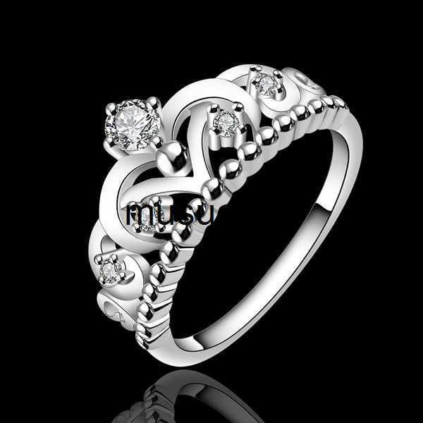 band rings noble for wedding women fashion silver color jewelry crown rings charms popular jewelry factory price r601 j230602
band rings noble for wedding women fashion silver color jewelry crown rings charms popular jewelry factory price r601 j230602