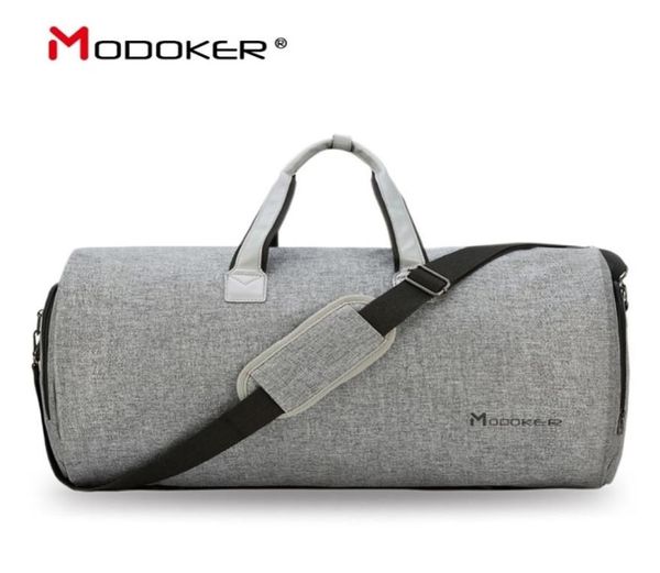 modoker garment travel bag with shoulder strap duffel bag carry on hanging suitcase clothing business bags multiple pockets grey 24132671
modoker garment travel bag with shoulder strap duffel bag carry on hanging suitcase clothing business bags multiple pockets grey 24132671