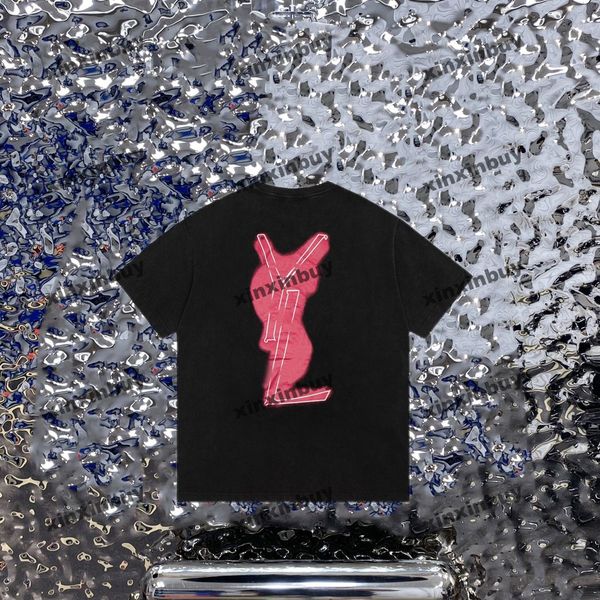 xinxinbuy men designer tee t shirt 23ss destroyed letter pattern print short sleeve cotton women red black s-xl, Black;brown
xinxinbuy men designer tee t shirt 23ss destroyed letter pattern print short sleeve cotton women red black s-xl, Black;brown