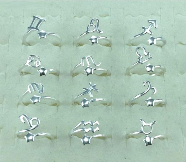 fashion twelve 12 constellations s925 silver ring zodiac sign opening rings for women retro couple finger r ings6593524
fashion twelve 12 constellations s925 silver ring zodiac sign opening rings for women retro couple finger r ings6593524