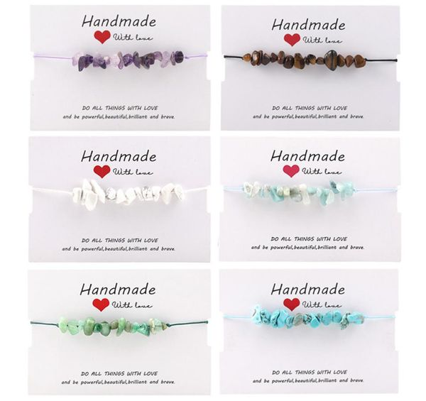 irregular natural stone charm bracelets adjustable handmade braided string bangle jewelry gift for women men with card7828391, Golden;silver
irregular natural stone charm bracelets adjustable handmade braided string bangle jewelry gift for women men with card7828391, Golden;silver
