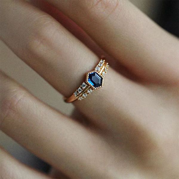 blue zircon fashion women's rings gold color anniversary jewelry wedding rings wholesale, Silver
blue zircon fashion women's rings gold color anniversary jewelry wedding rings wholesale, Silver