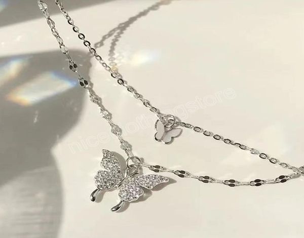 gold silver colour shiny butterfly necklace women elegent double layer clavicle chain necklace anniversary gift jewelry necklaces5967286
gold silver colour shiny butterfly necklace women elegent double layer clavicle chain necklace anniversary gift jewelry necklaces5967286