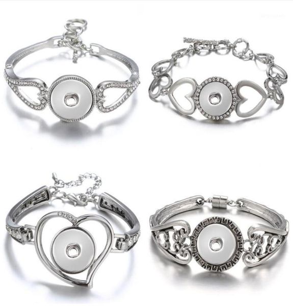 new fashion silver plated hollow rhinestone hearts snap bracelet bangle 22cm fit 18mm snap button jewelry whole15913652, Golden;silver
new fashion silver plated hollow rhinestone hearts snap bracelet bangle 22cm fit 18mm snap button jewelry whole15913652, Golden;silver