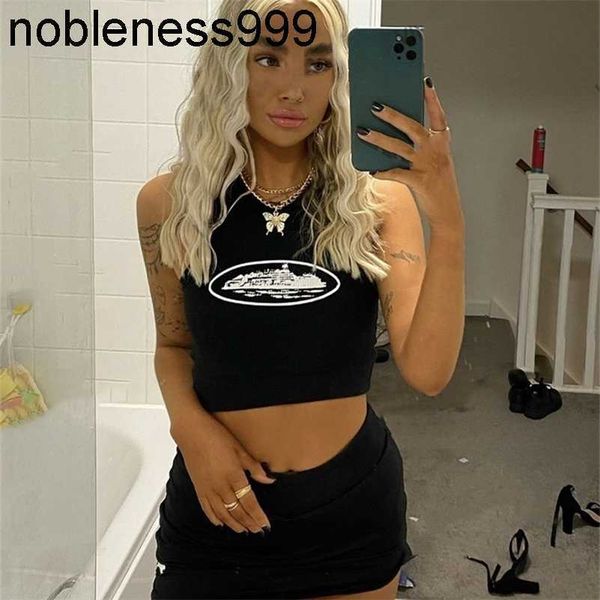 women's t-shirt summer slim render short black sleeveless o crop tank y2k crop vest wholesale 220525, White
women's t-shirt summer slim render short black sleeveless o crop tank y2k crop vest wholesale 220525, White