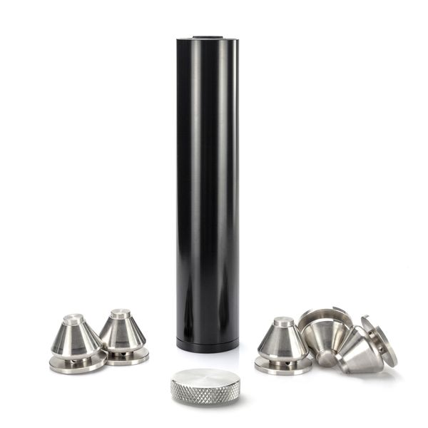 8''l 1.58''od stainless steel solvent trap 5pcs spade cups 1.375x24 tube built in 2.5'' spacer 1/2x28 and 5/8x
8''l 1.58''od stainless steel solvent trap 5pcs spade cups 1.375x24 tube built in 2.5'' spacer 1/2x28 and 5/8x