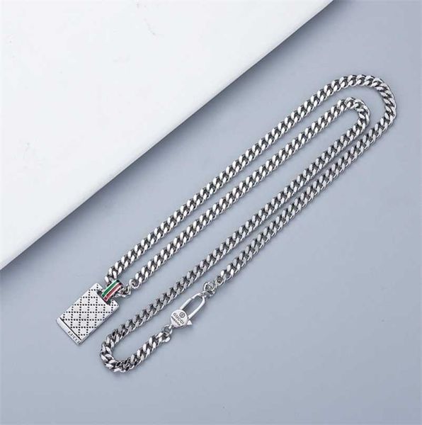 designer jewelry bracelet necklace ring color lingge rectangle men's women's lovers' elf skull sweater chain, Silver
designer jewelry bracelet necklace ring color lingge rectangle men's women's lovers' elf skull sweater chain, Silver
