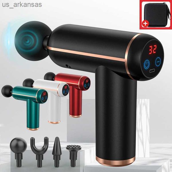 massage gun portable massager for body neck deep tissue muscle relaxation gout pain relief fitness l230523
massage gun portable massager for body neck deep tissue muscle relaxation gout pain relief fitness l230523