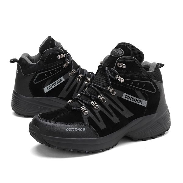 high-quality non-slip hiking shoes outdoor wear sports shoes men ankle boots comfortable walking shoes big size sneakers, Black
high-quality non-slip hiking shoes outdoor wear sports shoes men ankle boots comfortable walking shoes big size sneakers, Black